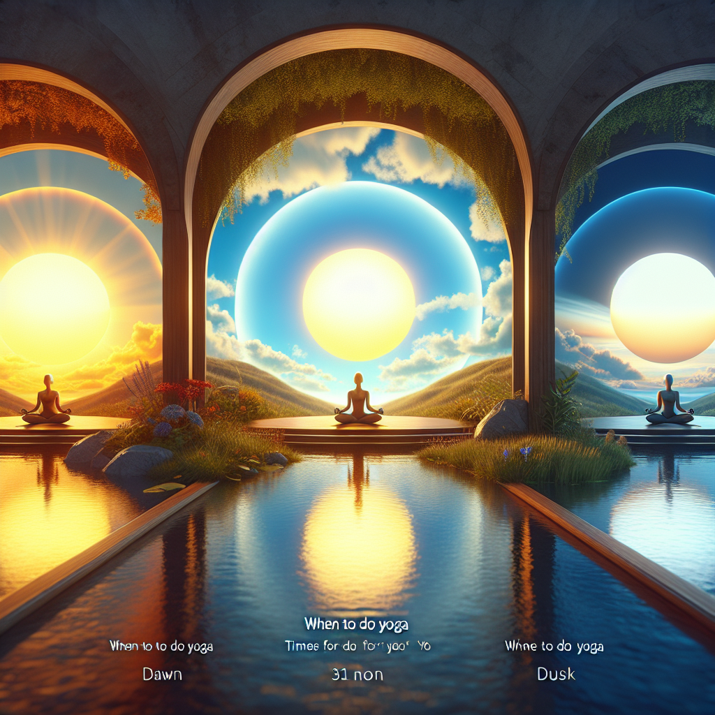 wanneer yoga doen 