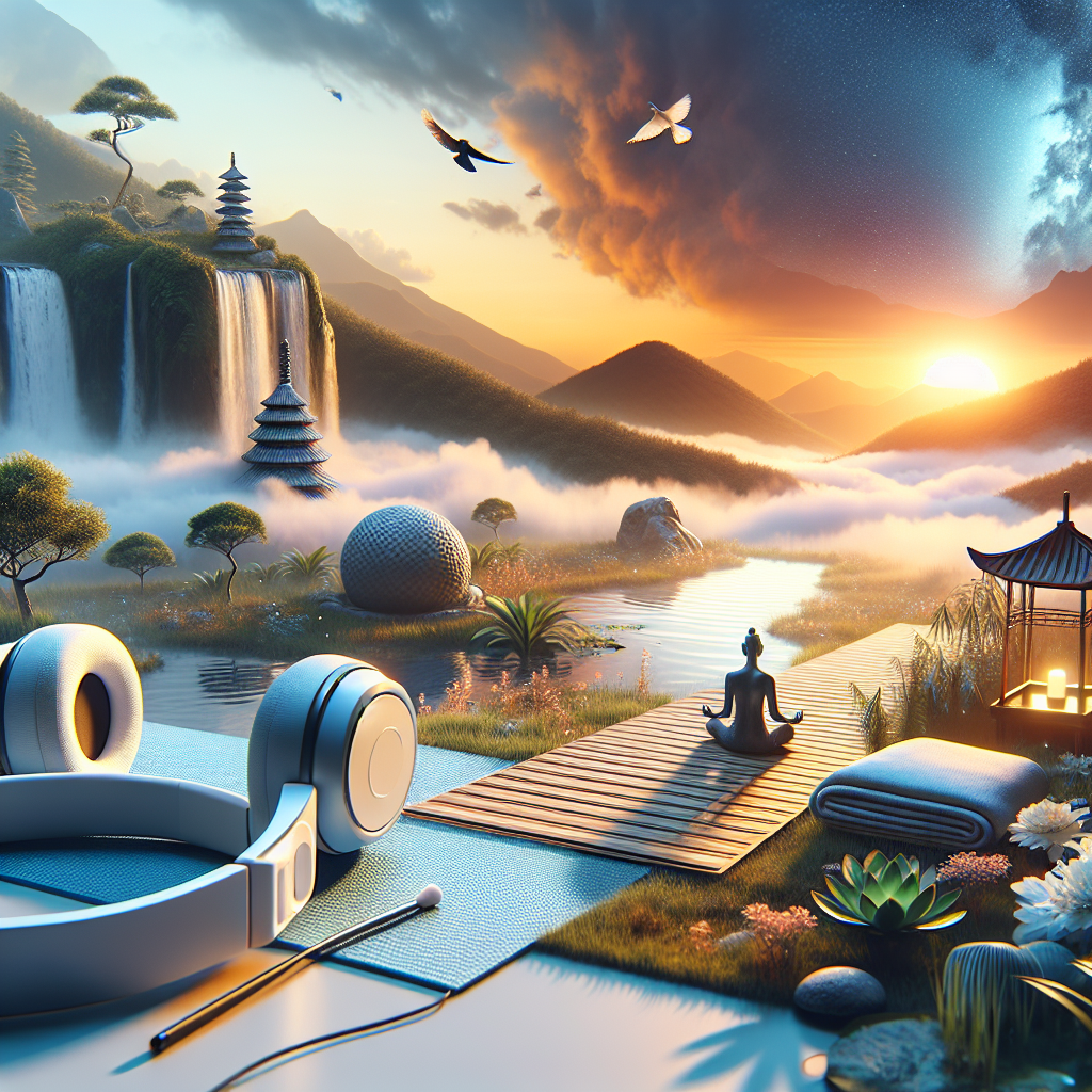 luisteren naar yoga muziek 