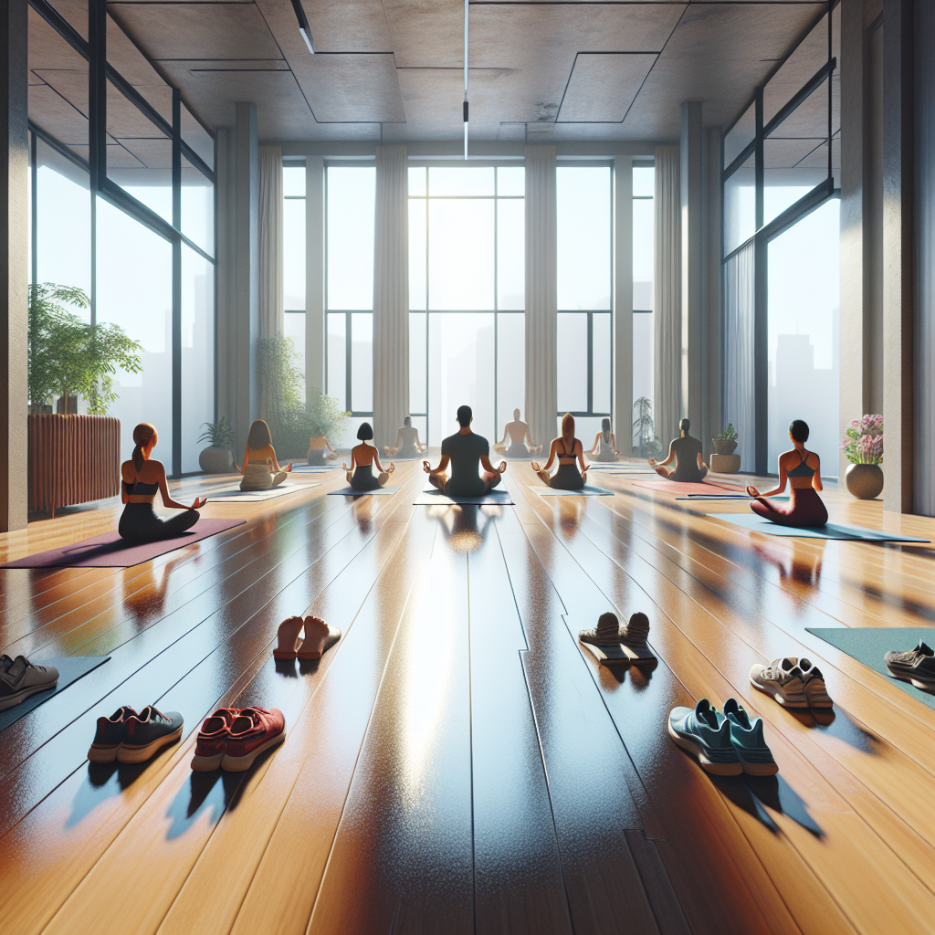 yoga met of zonder schoenen 